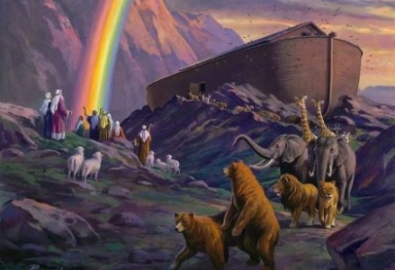 圣经中诺亚方舟之谜：人类大毁灭诺亚创造世界真实存在